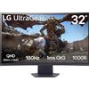 LG 32GS60QX-B 32 VA Monitor, 2560 x 1440 QHD / WQHD, 180Hz, 1ms