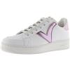 victoria Sneaker Madrid Effetto Pelle & Pezzi Metallizzate A Contrasto 1258202 per Donna Rosa 37