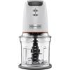 Kenwood EasyChop CHP61.000WH, Tritatutto a Quattro Lame, Ciotola da 0.5L, Azionamento a Pressione, 2 Velocità, Anello Antiscivolo, Lavabile in Lavastoviglie, Sistema Rompighiaccio, 500W, Bianco