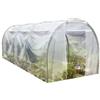 Verdemax Serra da giardino verdemax spring maxi con telo 200x450x175 cm