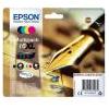 EPSON ORIGINALE Epson Multipack nero / ciano / magenta / giallo C13T16364012 16 XL 4 cartucce d'inchistro XL: T1631 + T1632 + T1633 + T1634 mod. C13T16364012 16 XL EAN 8715946519845