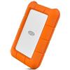 LaCie Rugged USB-C disco rigido esterno 2 TB Arancione, Argento