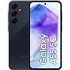 SAMSUNG GALAXY A55 5G DUAL SIM SM- A556B DS 256GB RAM 8GB AWESOME NAVY GARANZIA ITALIA OPERATORE