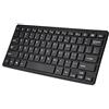 Cuifati Mini Tastiera cablata, Tastiera Ultra Sottile con Cavo USB Full Size, Portatile 78 Tasti USB Multimedia Piccola, Ampia compatibilità Adatto per PC, Computer, Mac, Laptop,