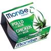 Monge Cat Fruit Kitten Pollo con Aloe Lattina 80g