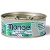 Monge Cat Jelly Kitten Pezzetti di Tonno con Aloe Lattina 80gr