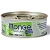 Monge Cat Natural Tonno Pinne Gialle con Pollo Lattina 80gr