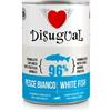 Disugual Dog Patè Monoproteico Pesce Bianco Lattina 400gr