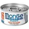 Monge Cat Monoprotein Sfilaccetti SOLO Tacchino Lattina 80gr