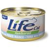 Life petcare Life Cat Natural Tonno con Pesce Bianco Lattina 85gr