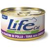 Life petcare Life Cat Natural Tonno con Fegatini di Pollo Lattina 85gr