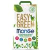Monge Easy Green Lettiera Ecologica Agglomerante per Gatti con Fibre Vegetali 10Lt