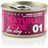 Natural Code Dog 01 Agnello e Patate al Naturale Lattina 90 gr