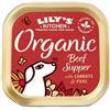 Lily's Kitchen Dog Umido Organic Beef Supper Vaschetta 150gr