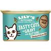 Lily's Kitchen Cat Umido Tasty Cuts Kitten Pollo e Pesce Oceanico Lattina 85gr