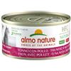 Almo Nature Cat HFC Natural Made In Italy Tonno con Pollo Lattina 70gr