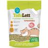 Leopet Tofulett Lettiera al Tofu per Gatti Agglomerante in Pellet Te Verde 10Lt