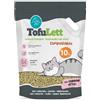 Leopet Tofulett Lettiera al Tofu per Gatti Agglomerante in Pellet Carboni Attivi 10Lt