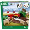 Brio Set Ferroviario Con Animali Nordici