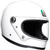 AGV X3000 ECE 22-05 Solid Casco Moto Integrale ECE 22-05 Legends, stile Vintage Retro, Bianco, S