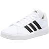 adidas Grand Court Td Lifestyle Court Casual Shoes, Scarpe da ginnastica Donna, Core Black Cloud White Core Black, 38 2/3 EU