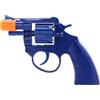 Toyland® Pistola con cappuccio blu da 14 cm (5,5 ) a 8 colpi - Giochi di ruolo e giocattoli in maschera - Accessori per costumi di Halloween - Età 3+