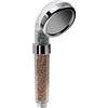 GEDY G-Top 04, Doccetta per Doccia 1 Getto Cromo Pure, Soffione Doccia in ABS con Finitura cromata, 5 Anni di Garanzia, Design R&S, Filtro Doccia antisabbia Incluso