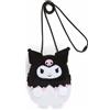 Sanrio Shop Limited Kuromi Personaggio Forma Collo Pouch H 5.51 in