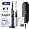 Oral-B Spazzolino Elettrico Ricaricabile iO 9 Nero e Rosa, 3 Testine Di Ricambio, 1 Custodia Da Viaggio Ricaricabile, Confezione Doppia. 2 Spazzolini