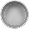 PME RND073 Teglia Professionale, Alluminio, Argento, 18 cm