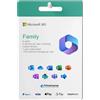 Microsoft Office 365 Family - 6 12 Mesi