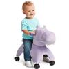 Radio Flyer Holly the Rolling Hippo, giocattolo da cavalcare viola per bambini da 1 a 3 anni