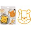 Disney Store Japan Winnie the Pooh Silicone Mold Pooh's Breakfast Lunghezza 5...