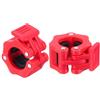 QUARKZMAN Fermagli per Bilanciere, 25mm Fermi Rapidi per Bilanciere Olimpico Fermi Bloccaggio per Sollevamento Pesi Allenamento Fitness, 2 Set