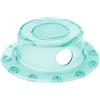 COACOM Tappo Pieghevole per Livello dell'Acqua nella Vasca da Bagno - Copertura per Scarico con Potente Ventosa - Connettore Rotondo in PVC per Risparmio Idrico