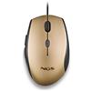 NGS MOUSE ERGONOMICO CON FILO E BOTTONI SILENZIOSI TYPE C GOLD