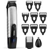 BaByliss Lithium Power Regolabarba — Kit grooming cordless con lame in acciaio inox, rifinitore naso & orecchie, 14 lunghezze di taglio (0,5-10 mm), ricarica USB, autonomia 80 minuti, T812E