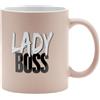 PIU' FORTY MUG ROSA LADY BOSS
