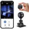 SUJAHHUJIQ Mini telecamera WiFi, 1080P HD, telecamera spia nascosta con audio e video, mini telecamera con visione notturna e rilevamento del movimento per esterni/interni
