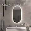KOH-I-NOOR Specchio Marmorata ovale L50 H 90 4000k luce naturale codice prod: L46081