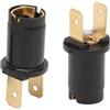 Anlseiod 2x Luce Supporto per 6/12/24V Ba9s 989/233 Portalampada Luci di posizione sostituisce 170790 push-in Portalampada Lampadina per auto Moto Scooter Gruppi di illuminazione