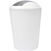 Douceur d'Intérieur 6PSB050BC - Pattumiera Flic Flac, 5,6 L, Colore: Bianco