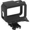 Plyisty Custodia Protettiva Anticaduta con Supporto per Telaio per Action Camera con Copriobiettivo Accessori per Action Camera, Migliora la funzionalità per Fotocamera Sports,