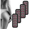 TENSPAD SILVER 2 Set di Elettrodi Pezzi di Ricambio per Cinture Addominali Slendertone, al Prezzo di 1 Set