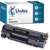 Donkey pc Cartuccia toner compatibile 85A E285A. Sostituzione per HP LaserJet P1102, P1102w, M1132 MFP, Pro M1212 MFP, Pro M1210, Pro M1217nfw e Pro M1212nf MFP. 1.600 pagine stampate.