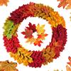 DOJoykey 300 foglie d'acero autunnali, foglie autunnali artificiali di colore misto per decorare la stanza a tema autunnale, creare cartoline, artigianato e giorno del ringraziamento