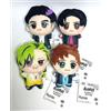 Bandai Bucchigiri?! Set mascotte bambola peluche Chibigurumi altezza 4,3 pollici BAN...