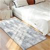 Tinyboy-hbq Tappeto Salotto Lavabile 60x120cm, Tappeto Camera da Letto Pelo Corto Moderno Antiscivolo Morbido Grigio Moderni Soggiorno Grandi Azzurro