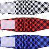 Avont Confezione da 3 Pannolini Lavabili per Cani Maschili (XS 9-11), Involucri Riutilizzabili per Cani Maschi, Fasce di Pancia Altamente Assorbenti Pipì per Cagnolini - Plaid Rosso/Blu/Grigio