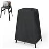 bruwaa Ninja Woodfire Oven [OO101EU] - Copertura su supporto, Oxford 420D, antivento, antipolvere con fibbia, colore: Nero